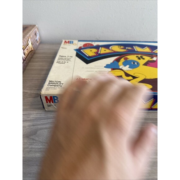 Vintage 1980 Milton Bradley Pac-Man Board Game - Complete CIB Pac Man Arcade - Picture 9 of 13